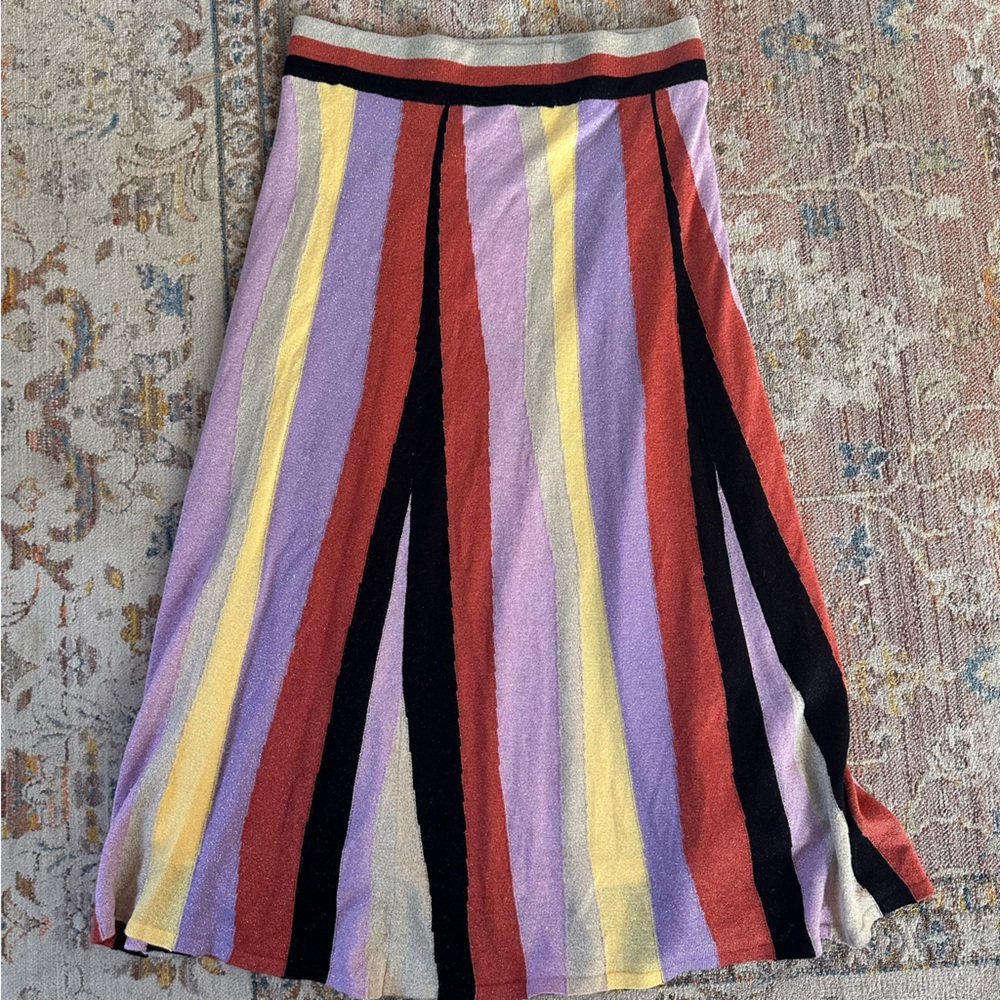 Anthropologie Multicolor A-Line Skirt